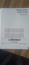 AMERITRON ALS-600 Manual (Bedienungsanleitung)