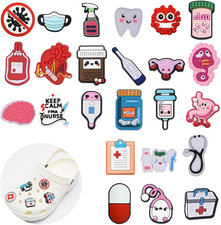 Nurse Accessories Croc Charms Schuh Charms Schuhanstecker Pins Krankenschwester 