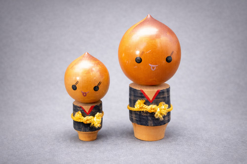 2er set mini kokeshi japan - kokeshi,