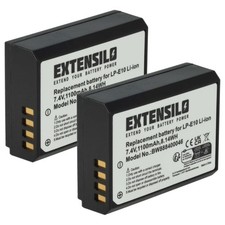 2x Akku für Canon EOS 1100D