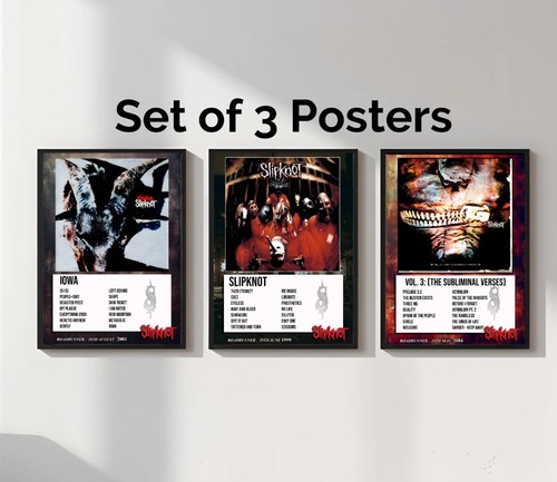 Slipknot poster set größe - slipknot,