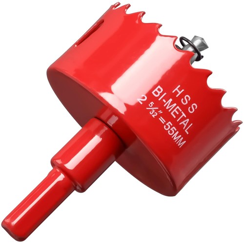 Hss metall lochsäge 55mm - hss-bi-metall,
