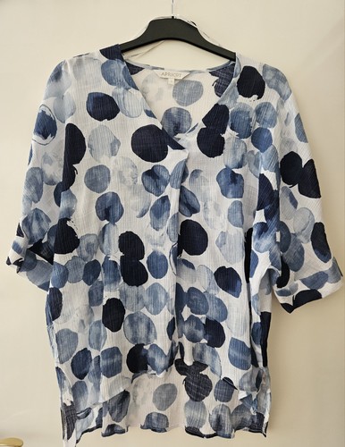 Apricot damen bluse - apricot, l