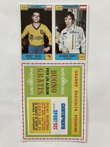 1969 panini campioni dello - 1969/70,