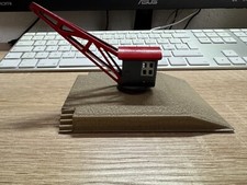 Kibri H0 Blech Kran sehr West Germany ohne Seil und Haken.