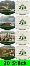 20 Stück Bierdeckel (5x4er Serie) Jever Friesisches Brauhaus #2 Bar Party Theke