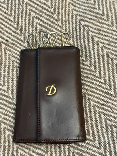 Dupont leder schlüsseletui - leder,