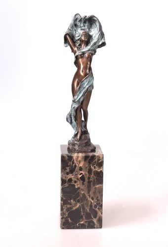 Bronze erotik tänzerin - bronze,