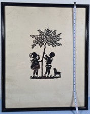 Historisches Bild Scherenschnitt, unbekannt, ca. 1930/40