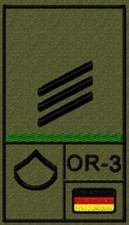Bundeswehr Rangabzeichen mit