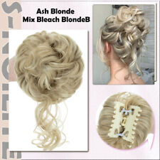 Haarteil Haardutt kurz voluminös Zopf Locken Butterfly-Klammer Haarverdichtung