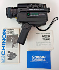Super-8 Filmkamera Chinon 60 SM XL Zoom-Objektiv 1:1,2 / 8-48 mm lens S8-Kamera