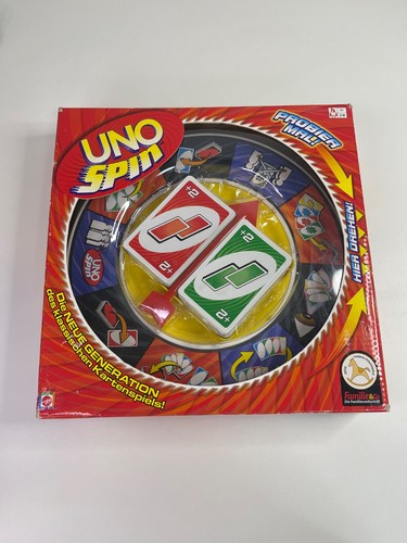 Uno spin mattel kartenspiel - spin,