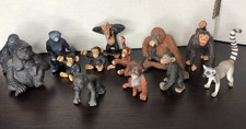Schleich Wild Life Affen SchimpanseFamilie Tiere Orangutan Afrika Gorillas