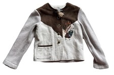 SOLO Design by Helga Zechner Kinder Trachtenweste Gr. 140, Strickjacke, Janker