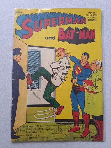 Superman und batman heft - batman,