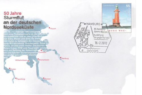 Jahre sturmflut - 50,