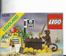 LEGO - Legoland Piraten Pirates 6235 Schatz - Bauanleitung