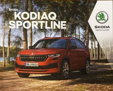 Skoda Kodiaq SPORTLINE Prospekt Brochure Depliant 06/2022