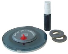 CD DVD Reiniger Kratzer Reparatur Reinigungsgerät Flüssigkeit + 2 Ersatzschw.