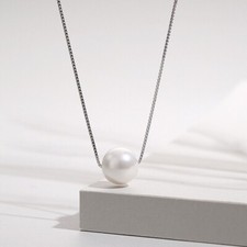 Damen Halskette mit Perle