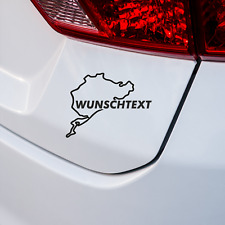 Nürburgring Wunschtext