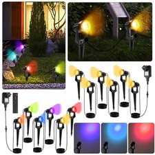 6er Set Gartenstrahler mit