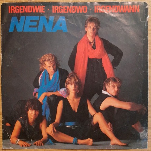 Vinyl single nena irgendwie - single,