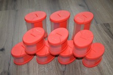 Tupper Tupperware Gewürzstreuer 125ml / 275ml Orange Orient Express Konvolut