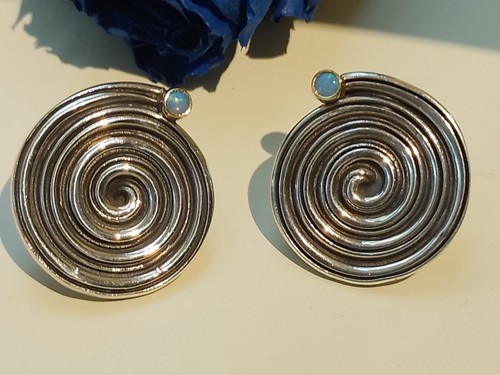 Ohrclips handarbeit silber 925 - ohrclips,
