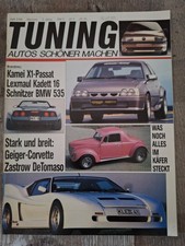 Tuning - Autos schöner machen - 3/88 - Opel Manta BMW 750i CX-Turbo 