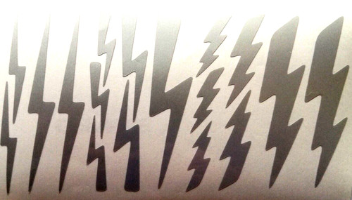 Blitz aufkleber - 17,