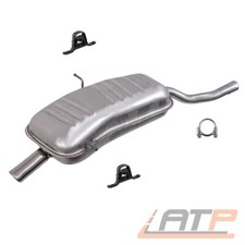 ENDSCHALLDÄMPFER AUSPUFF SCHALLDÄMPFER FÜR BMW 3-ER E46 316 318