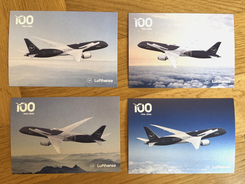 Lufthansa 100 jahre years set - 100,