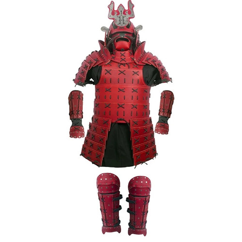 Halloween leder samurai - halloween,
