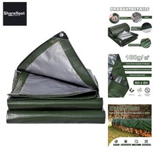 Tarpaulin 4x4m with 6m Rope -