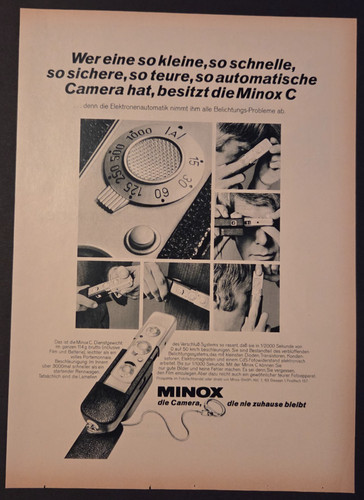 Minox mini kamera camera - minox, c