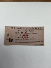 Ticket eintrittskarte schalke - eintrittskarte,