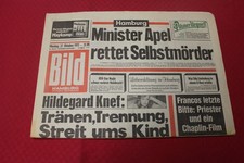 Bild Zeitung 27. Oktober 1975 Geschenk 50. Geburtstag * Hildegard Knef *