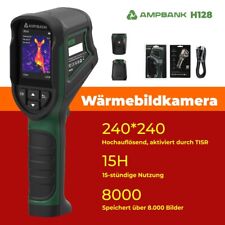 NEU AMPBANK H128 Infrarot-Wärmebildkamera Wärmebildkamera IR Auflösung 2,4“ LCD