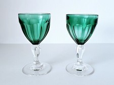 2 x Weingläser russisch grün