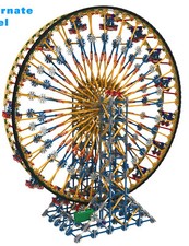 Org.  Knex  "Riesenrad"   (52443)  * Rarität *  ca. 1900 Teile