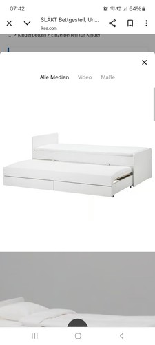 Sklät bett 90x200 zum - 90x200,