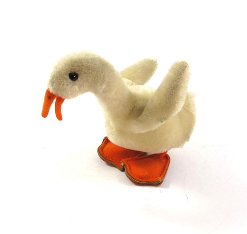 Steiff gans mit knopf - cm,