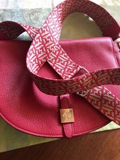 Mulberry Umhänge Handtasche Leder Rot TOP Zustand 