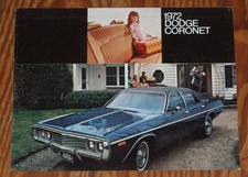 1972 Dodge Coronet Prospekt brochure n Charger Challenger Dart Polara