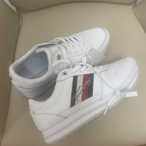 Tommy hilfiger sneaker weiß - tommy,