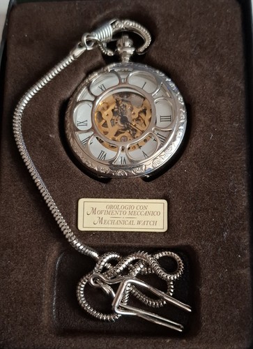 Silberne taschenuhr mm - silberne, 45