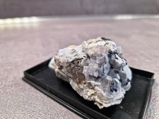 💎⚒ Bleiglanz xx Baryt Fluorit Kombinat Albert Funk Freiberg Erzgebirge 💎⚒