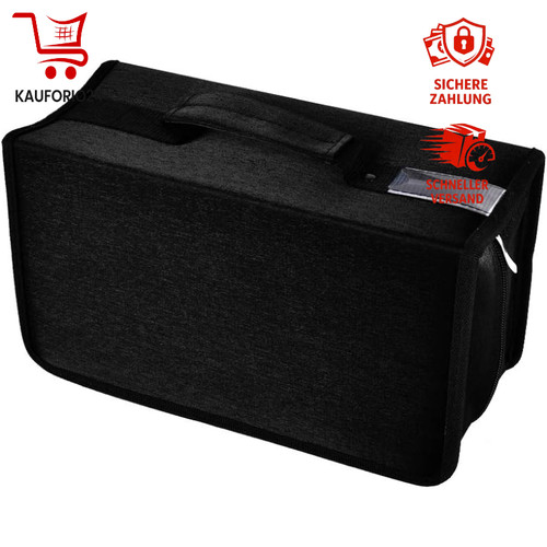Tasche nylon schwarz - cd, 160